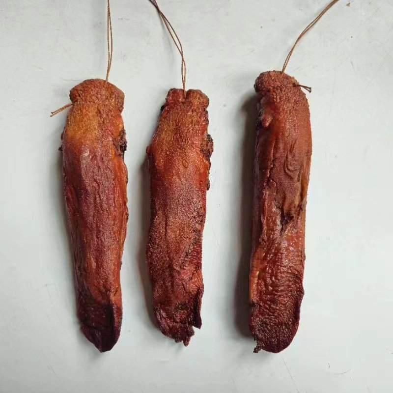 【腊肉】川味精品烟熏腊舌尖30斤散装整件批发可真空可代发