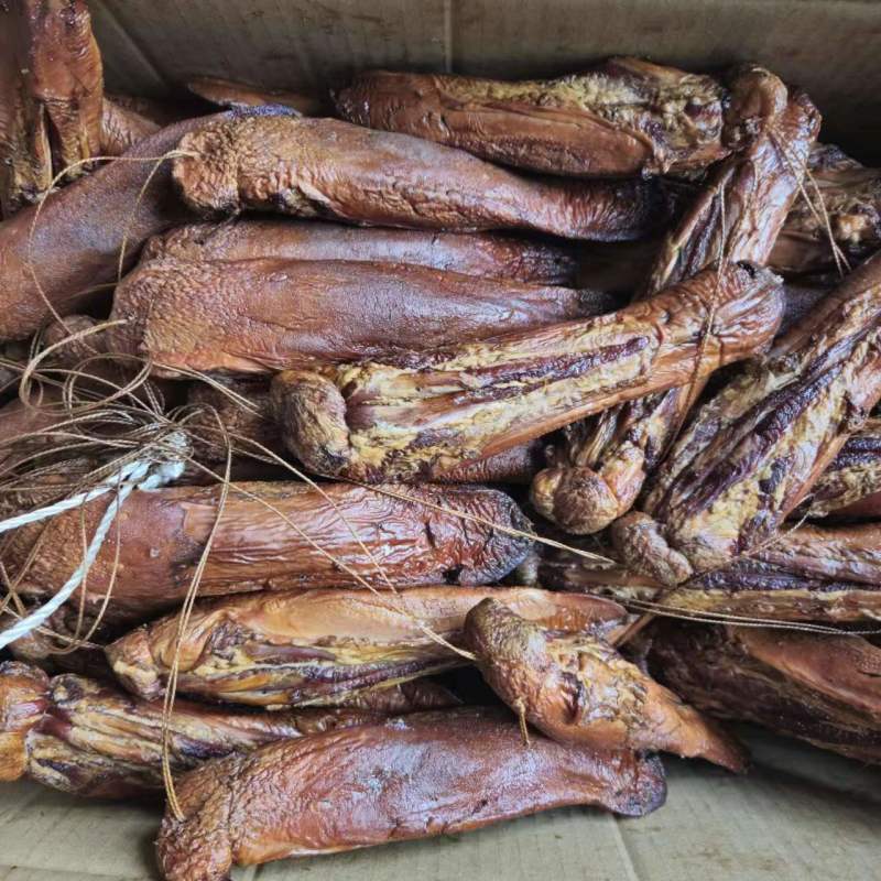 【腊肉】川味精品烟熏腊舌尖30斤散装整件批发可真空可代发