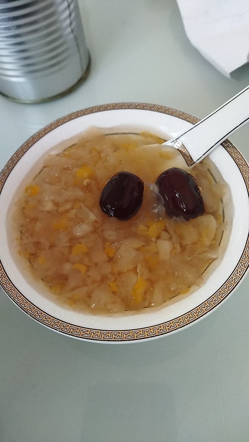 安徽食品厂鲜炖金耳羹，即食，银耳羹，营养早餐下午茶夜宵