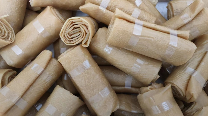 鲜油皮！豆皮！火锅皮！豆香浓后一手货源质量保证