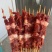 钢签羊肉串，微调理腌制，纯羊肉串，肉质鲜嫩，可口。