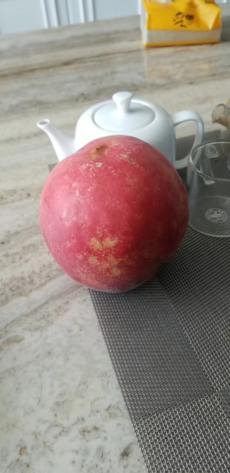 秋雪优系桃苗，中晚熟个大离核丰产挂树期长香脆浓甜，
