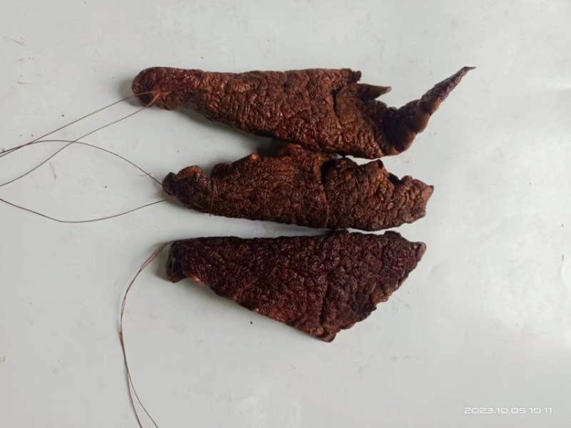 【腊肉】烟熏腊心肺餐饮食材批发20斤一件腌腊制品厂家直销