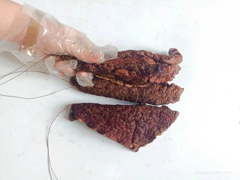 【腊肉】烟熏腊心肺餐饮食材批发20斤一件腌腊制品厂家直销