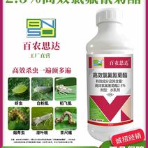 百农思达-2.5%高效氟氯氰菊酯菜蛾菜青虫专用杀虫剂