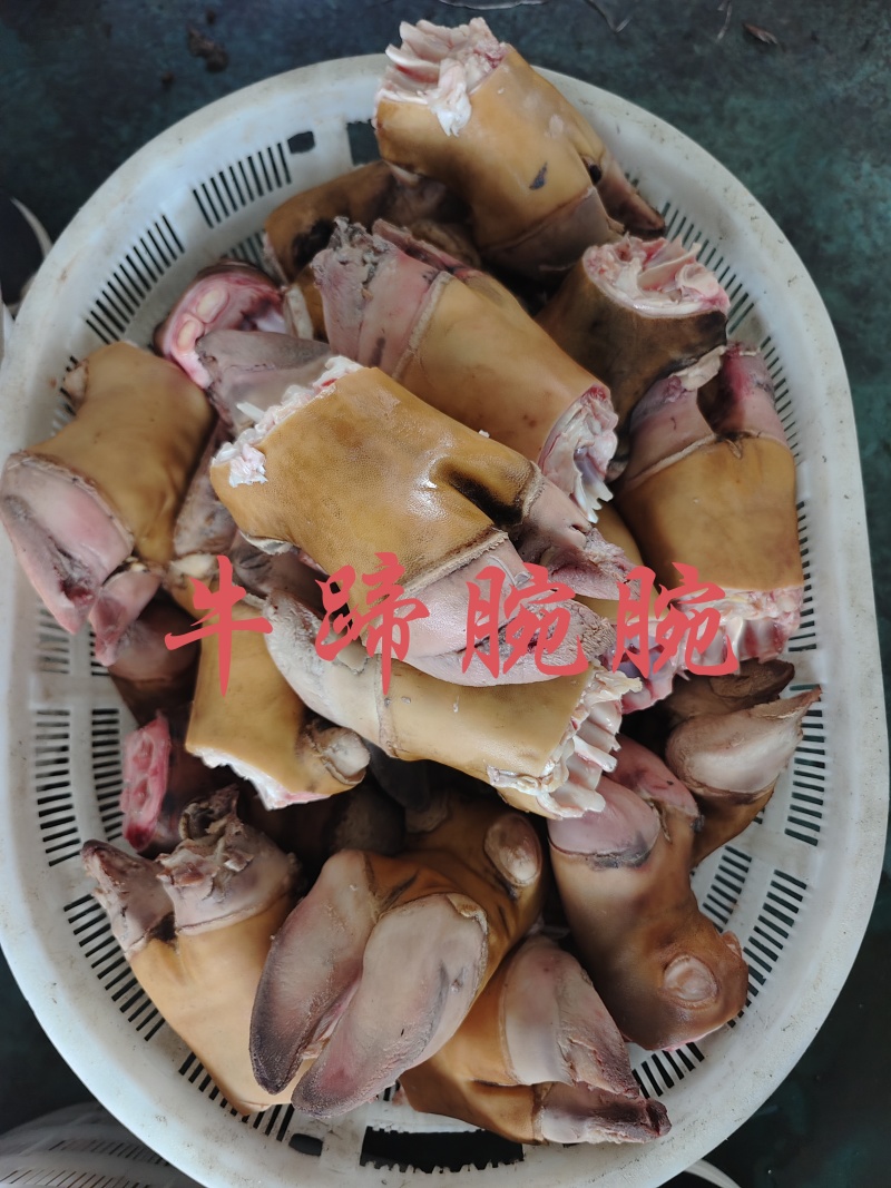 【牛蹄腕腕】当地草原黄牛的蹄加，火燎水褪都有，干净无碱！