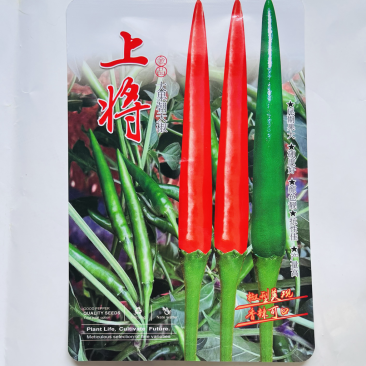 富乔上将小米椒品种，大果青红两用品种种子