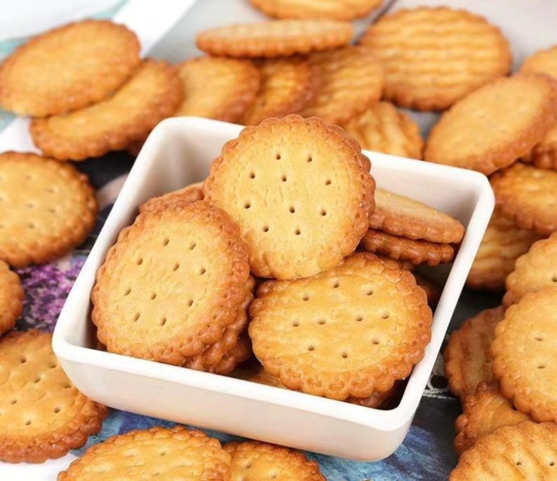 网红十二蔬菜饼干12种蔬菜薄脆小圆饼日式休闲佳品90g