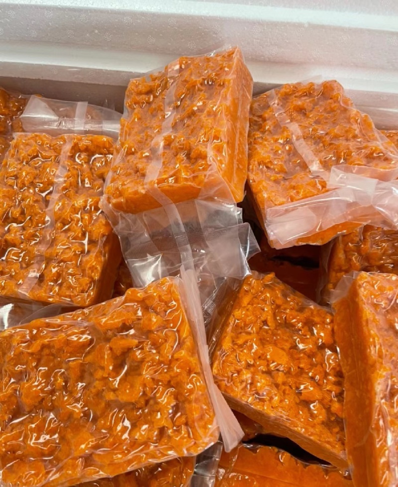 蛋白质合成海胆，海胆肉小袋包装，电商海胆肉，适合包饺子
