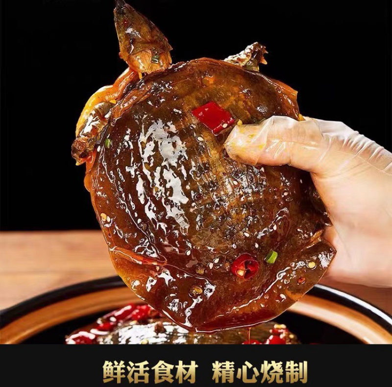 麻辣卤甲鱼