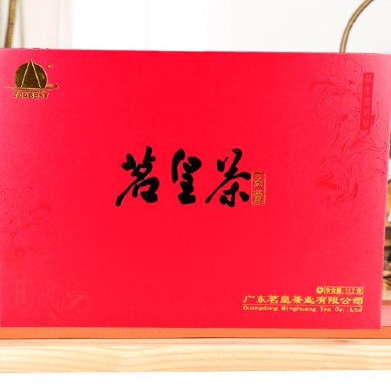 茗皇红乌龙茶112克盒