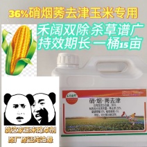 玉米苗后除草剂36%硝烟莠去津玉米田专用除草剂禾阔双除杀