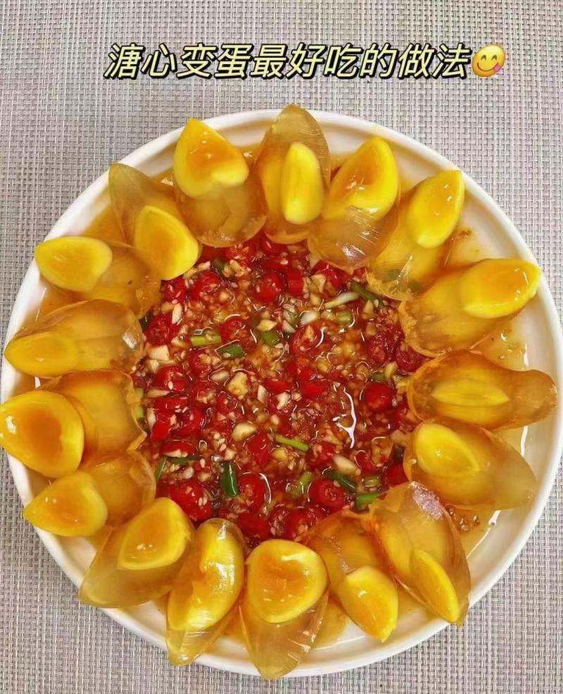 松花皮蛋松花蛋鸡皮蛋鸭皮蛋无铅皮蛋库房现货供应