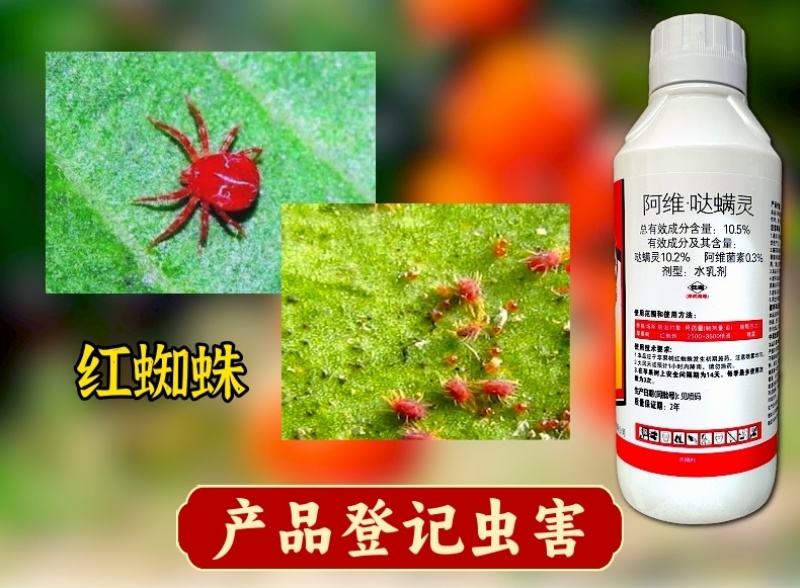 红蜘蛛专用阿维哒螨灵苹果红蜘蛛果树农用红蜘蛛杀螨剂