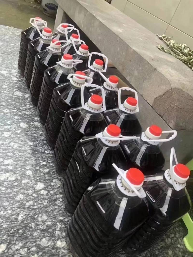 纯菜籽油农家自榨纯菜籽油12元一斤每桶5升纯