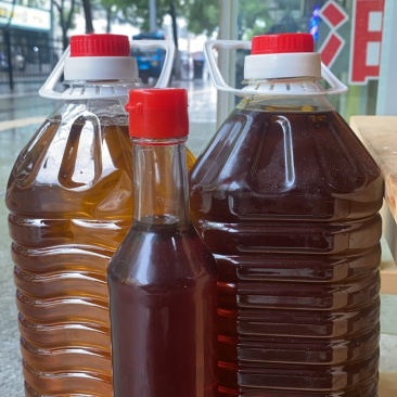 纯菜籽油农家自榨纯菜籽油12元一斤每桶5升纯