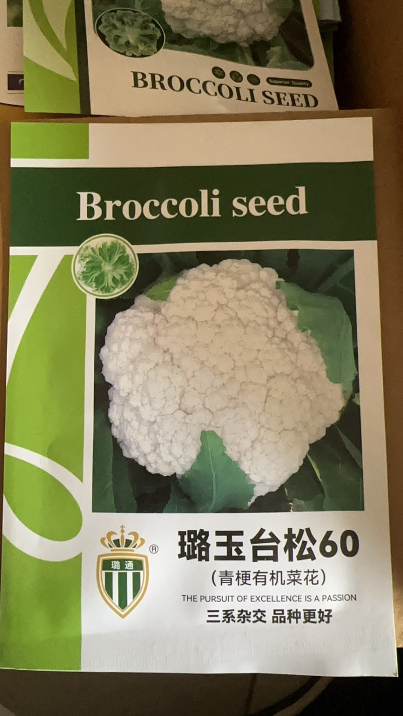 台松60-80花椰菜种子松花种子蔬菜基地专用