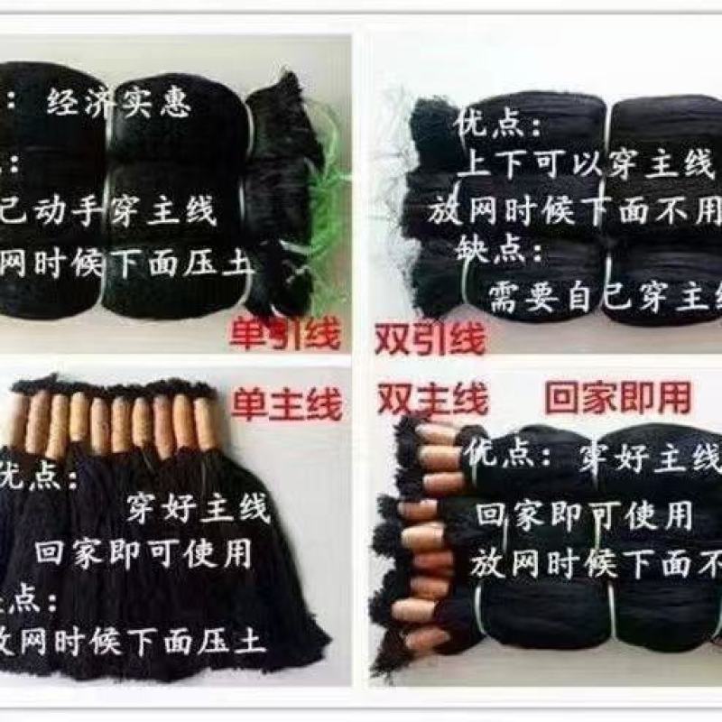防虫网尼龙防护网黑色尼龙地网围网拦网