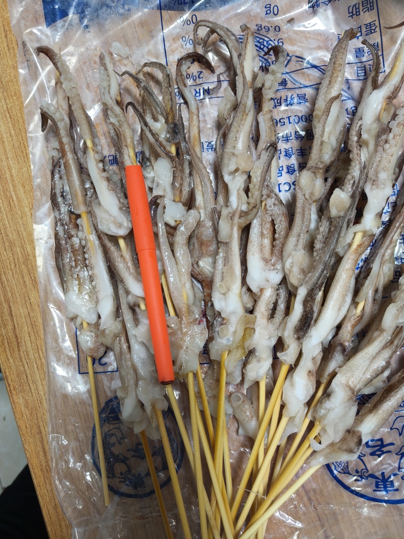 鱿鱼须串，赔钱出完为止！35克，40克