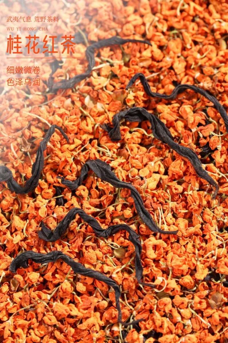 【A档】桂花红茶浓香型高山野茶正山小种红茶礼盒装500