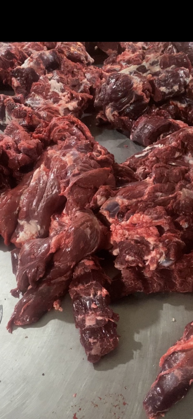 黄牛鲜牛肉！本地散养牛！每天大量屠宰！到手新鲜货！