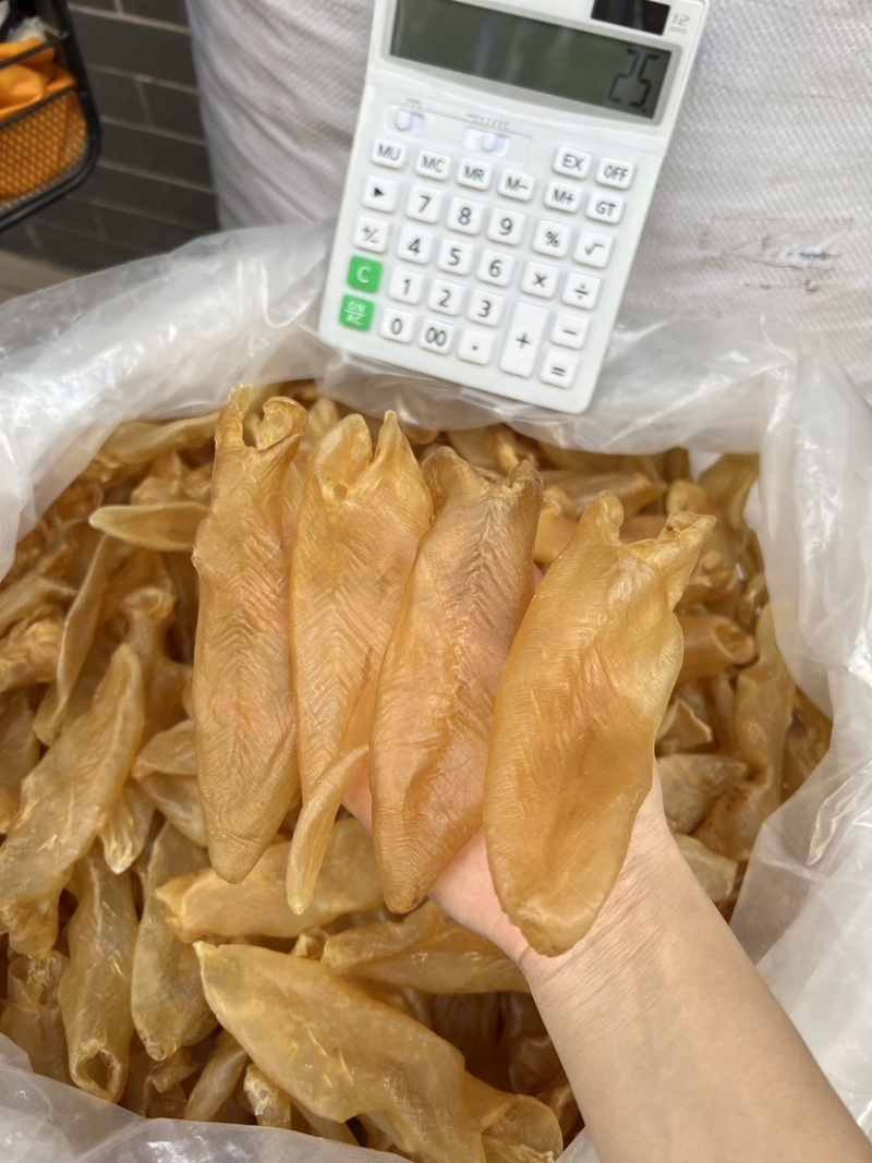 黄花胶老黄花胶老胶足干货胶质厚一手货源批发价