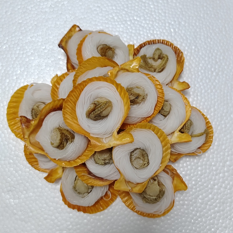 扇贝粉丝扇贝粉丝黄金贝200个/箱烧烤自助餐商用批发