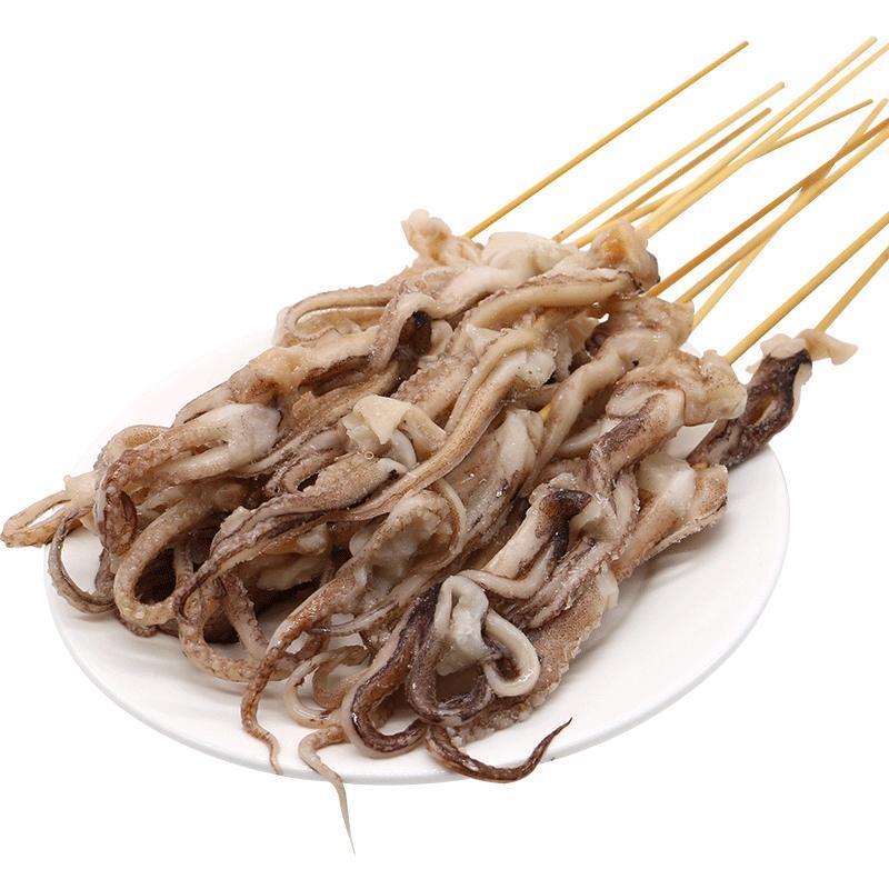 【精选】精品鱿鱼串太烧烤串常年供应脆嫩爽口大量供应