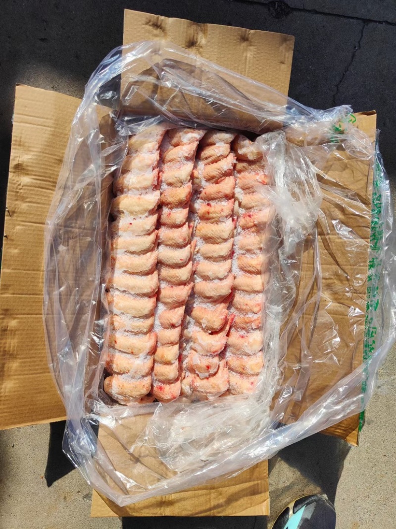 老母鸡翅分割产品全套副产规格齐全算过冷链物流发货