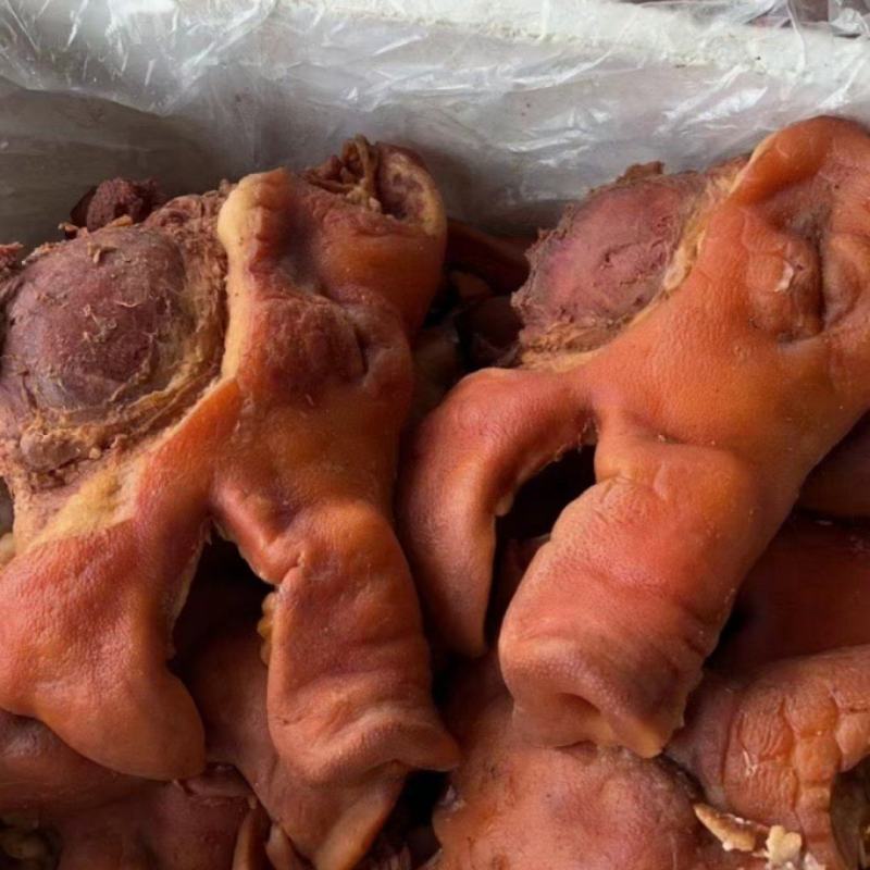 卤猪头肉全熟卤猪头带核桃肉带拱嘴价格不贵当季热卖
