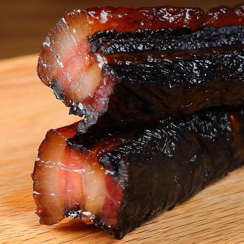 五花酱肉广式腊肉农家酱油肉500克装腊味温州风味