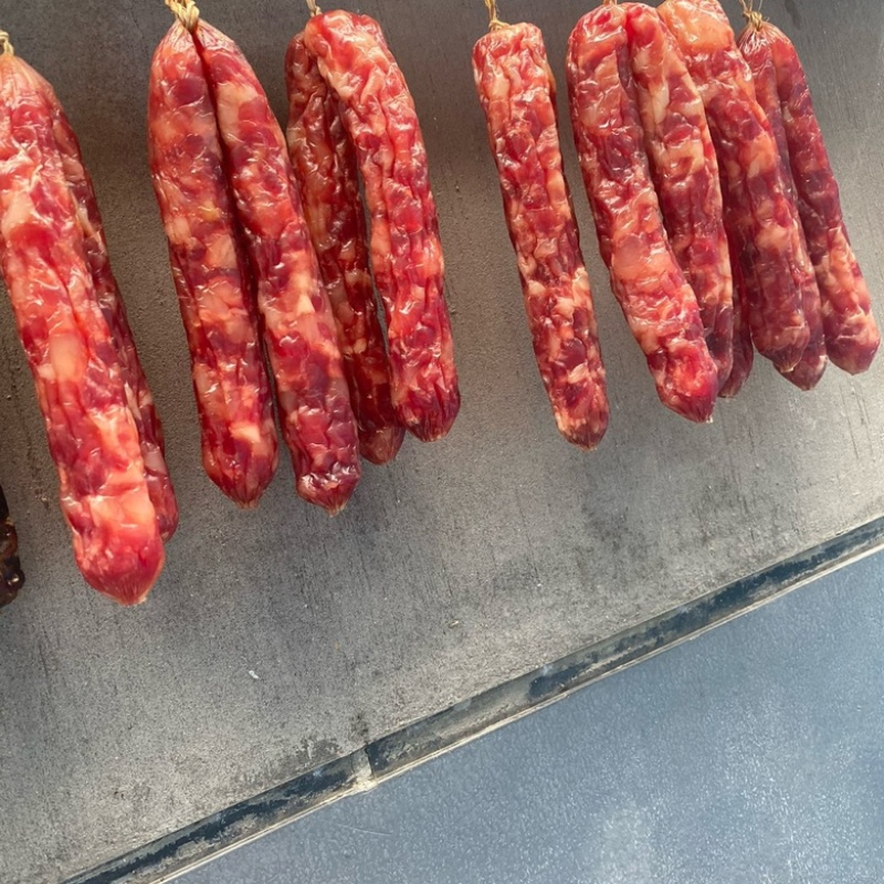 广式腊肠纯猪肉香肠批发农家腊味餐饮煲仔饭整箱20斤