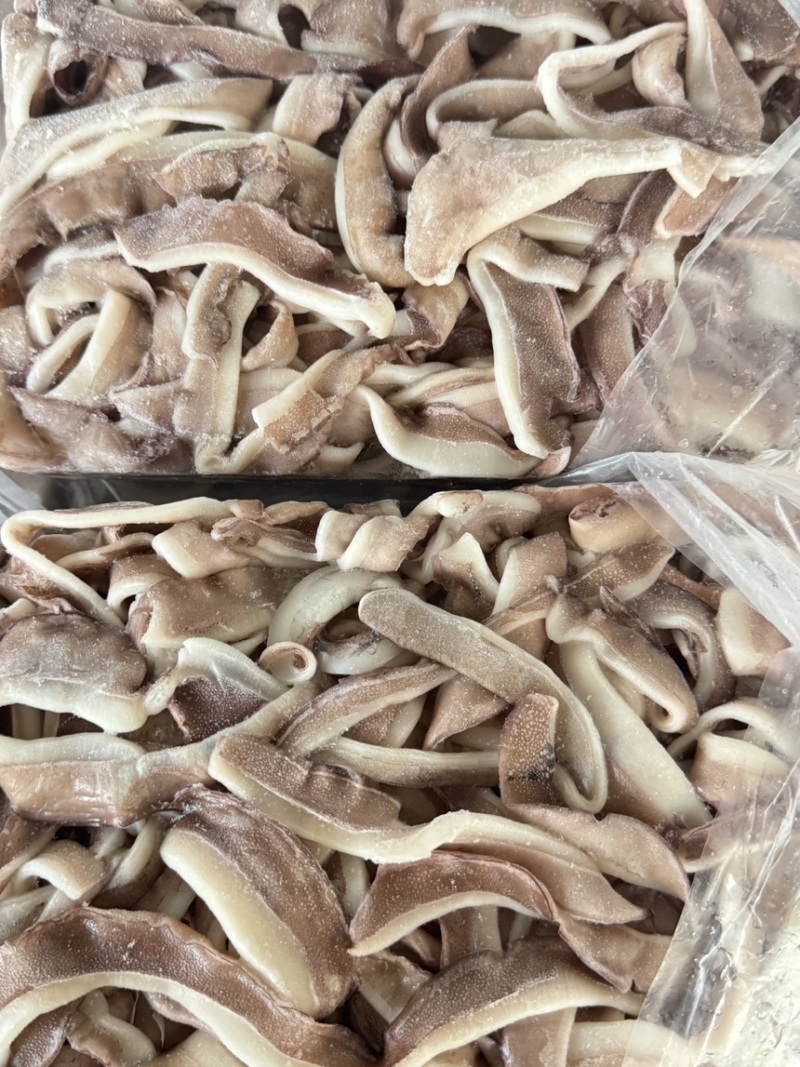 墨鱼边脆口爽口适合捞汁海鲜酒店饭店大排档食堂