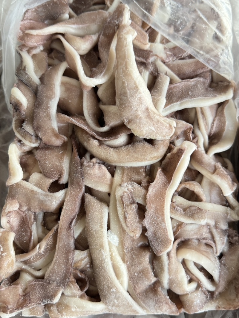 墨鱼边脆口爽口适合捞汁海鲜酒店饭店大排档食堂