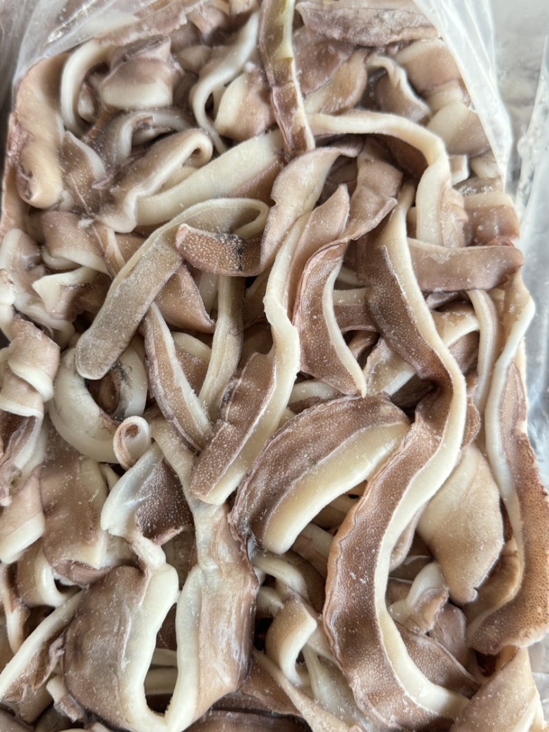 墨鱼边脆口爽口适合捞汁海鲜酒店饭店大排档食堂
