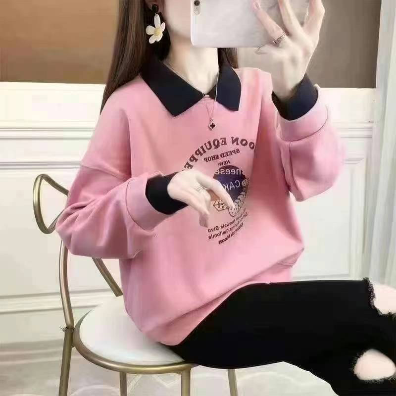 春款不加绒秋款宽松大版型卫衣十几清