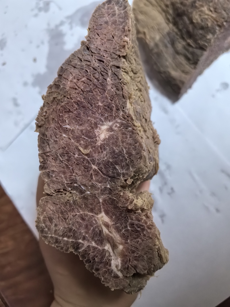 新鲜冷冻优质半成品牛肉块整箱20斤带筋牛肉牛肉块饭店卤菜