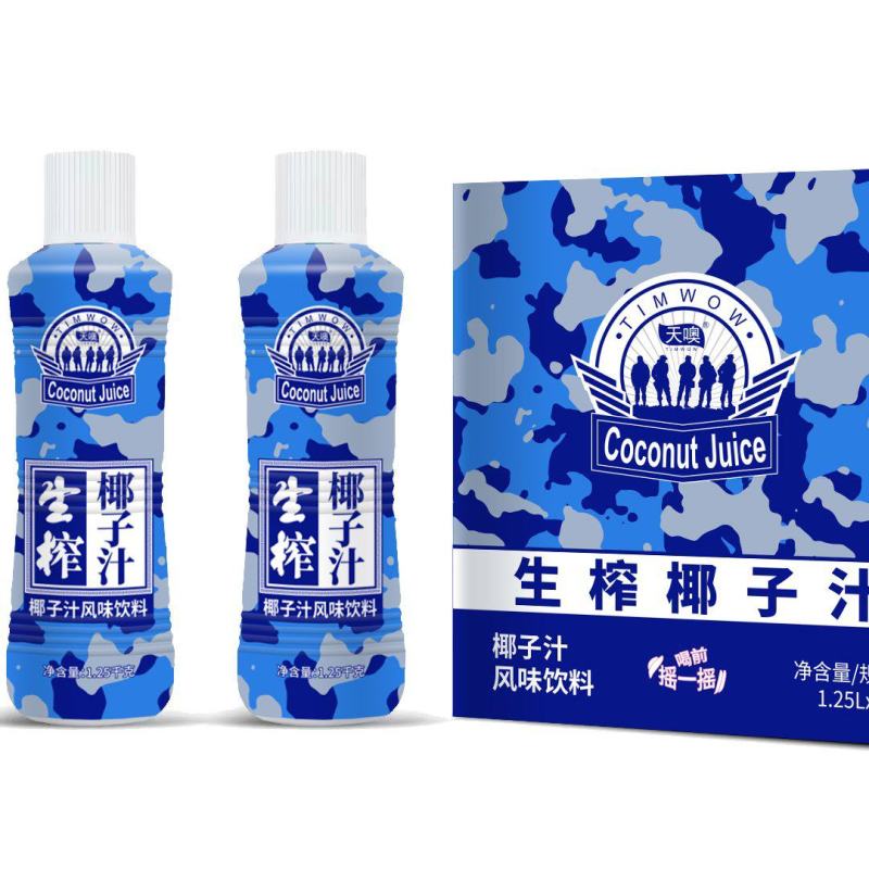 风味椰子汁，采用椰子原浆，白砂糖等原料生产而成，口感新鲜