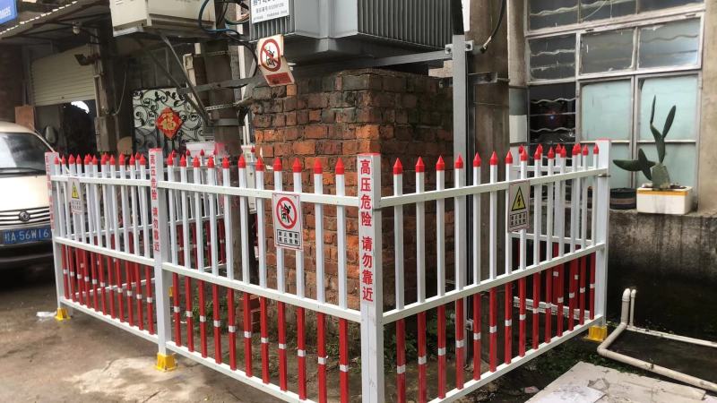 变压器围栏玻璃钢电力绝缘护栏箱变固定式