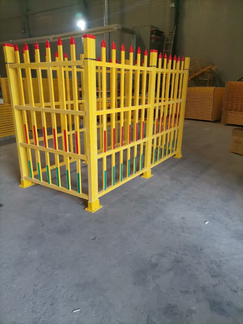 变压器围栏玻璃钢电力绝缘护栏箱变固定式