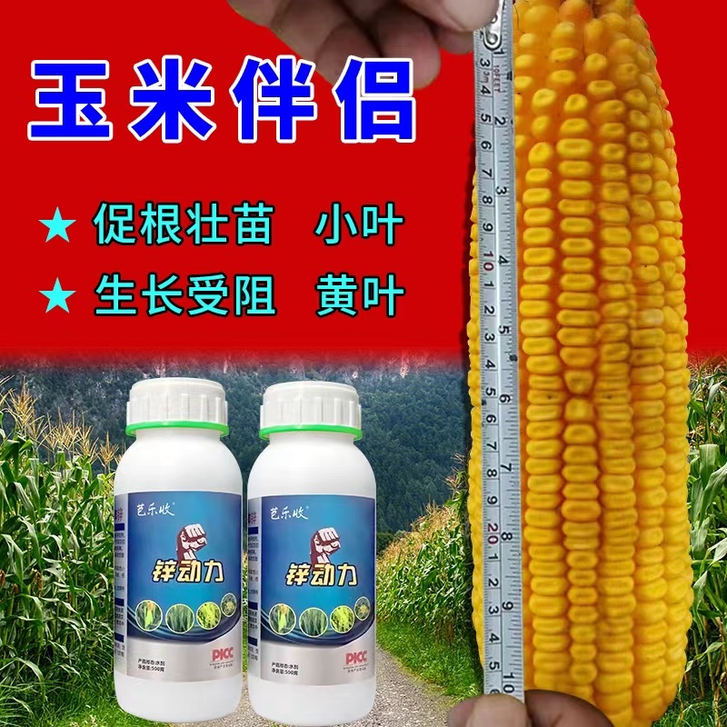 玉米锌肥专用锌动力补充微量元素增产壮苗微量元素水溶肥料