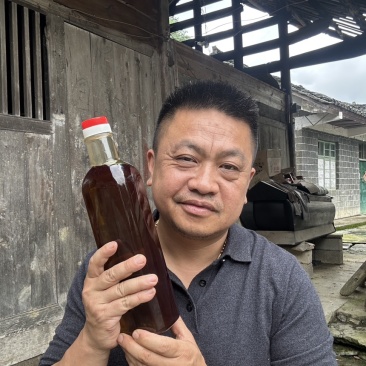 2024年湘西菜籽油压榨菜籽油二斤装（全国包邮）