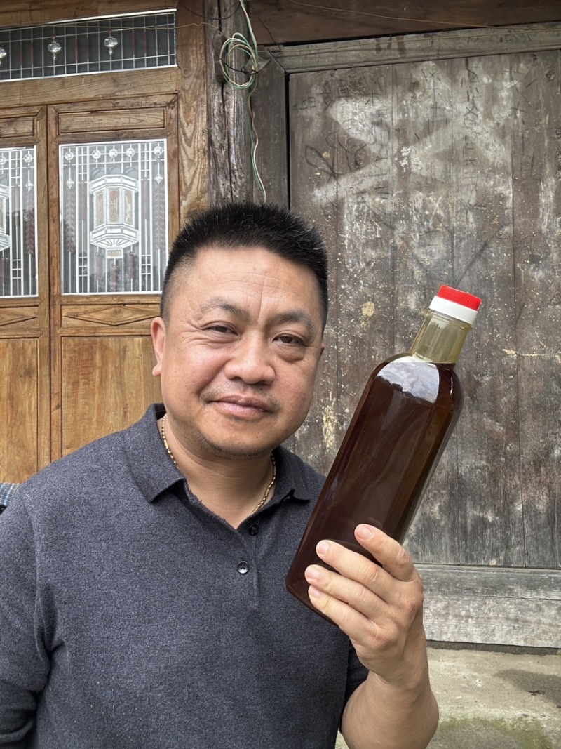 2024年湘西菜籽油压榨菜籽油二斤装（全国包邮）