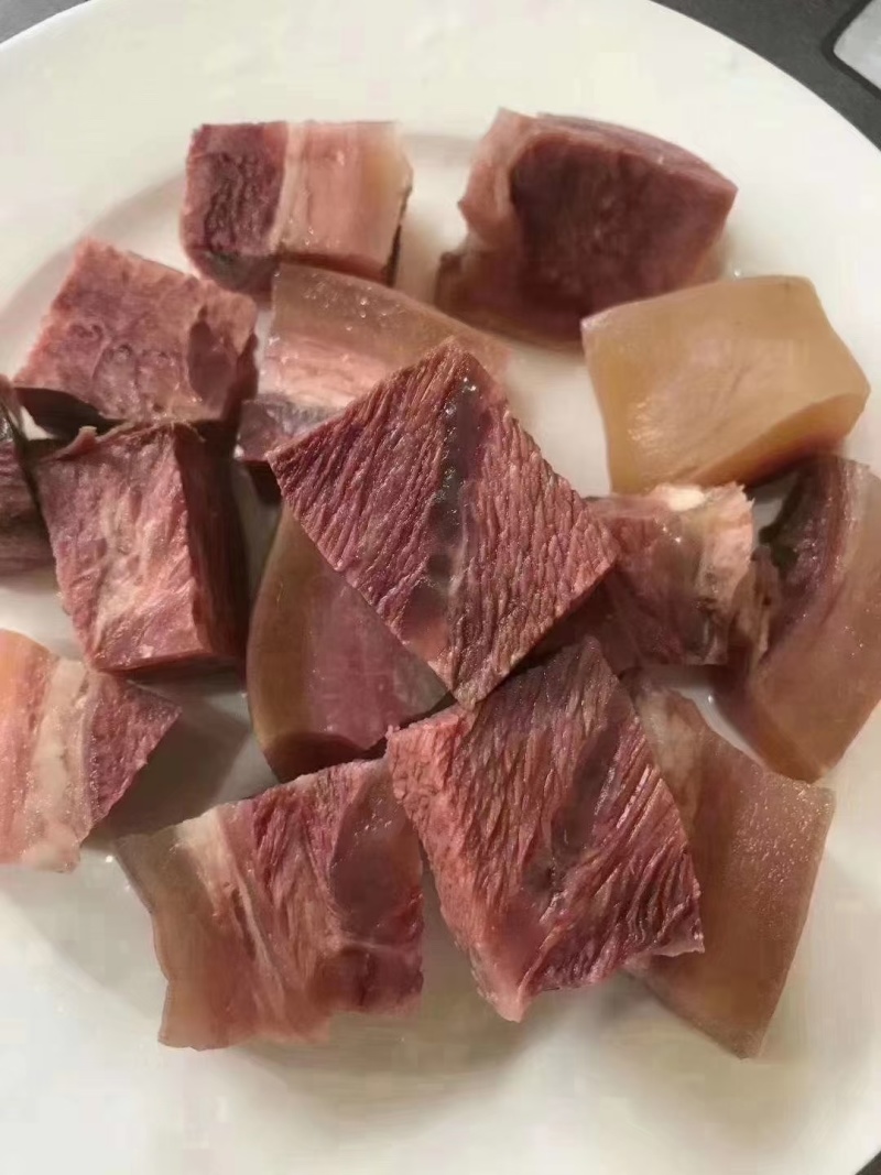 全熟牛头肉精修去油无油无毛无淋巴调炒适合各类饭店