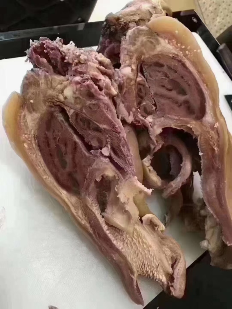 全熟牛头肉精修去油无油无毛无淋巴调炒适合各类饭店