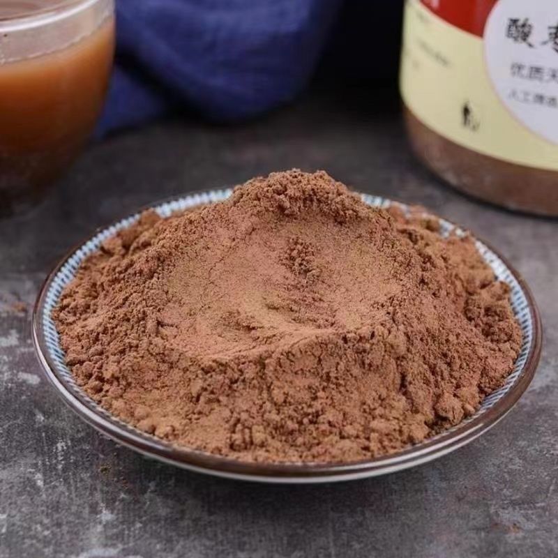 酸枣仁粉纯粉炒酸枣仁熟粉正品新货现磨野生酸枣仁粉