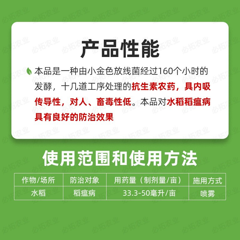 汉锐-6%春雷霉素细菌性病害专用杀菌剂农药