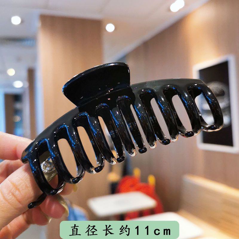 洗澡大号盘发发夹后脑勺抓夹百搭气质成人发抓鲨鱼夹发卡夹子