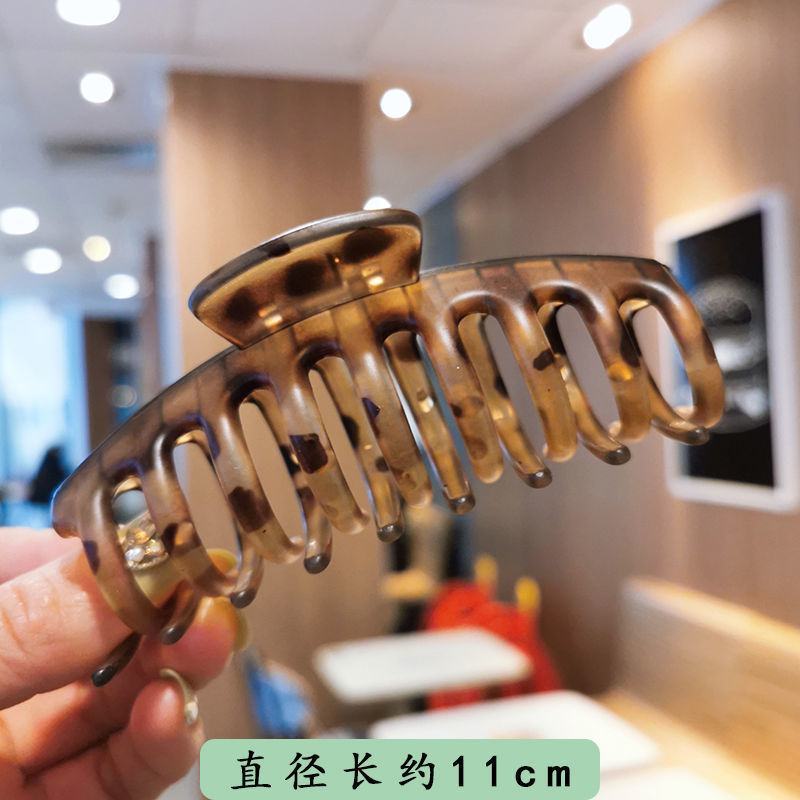 洗澡大号盘发发夹后脑勺抓夹百搭气质成人发抓鲨鱼夹发卡夹子