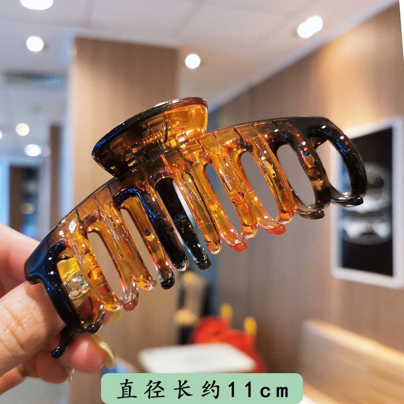 洗澡大号盘发发夹后脑勺抓夹百搭气质成人发抓鲨鱼夹发卡夹子